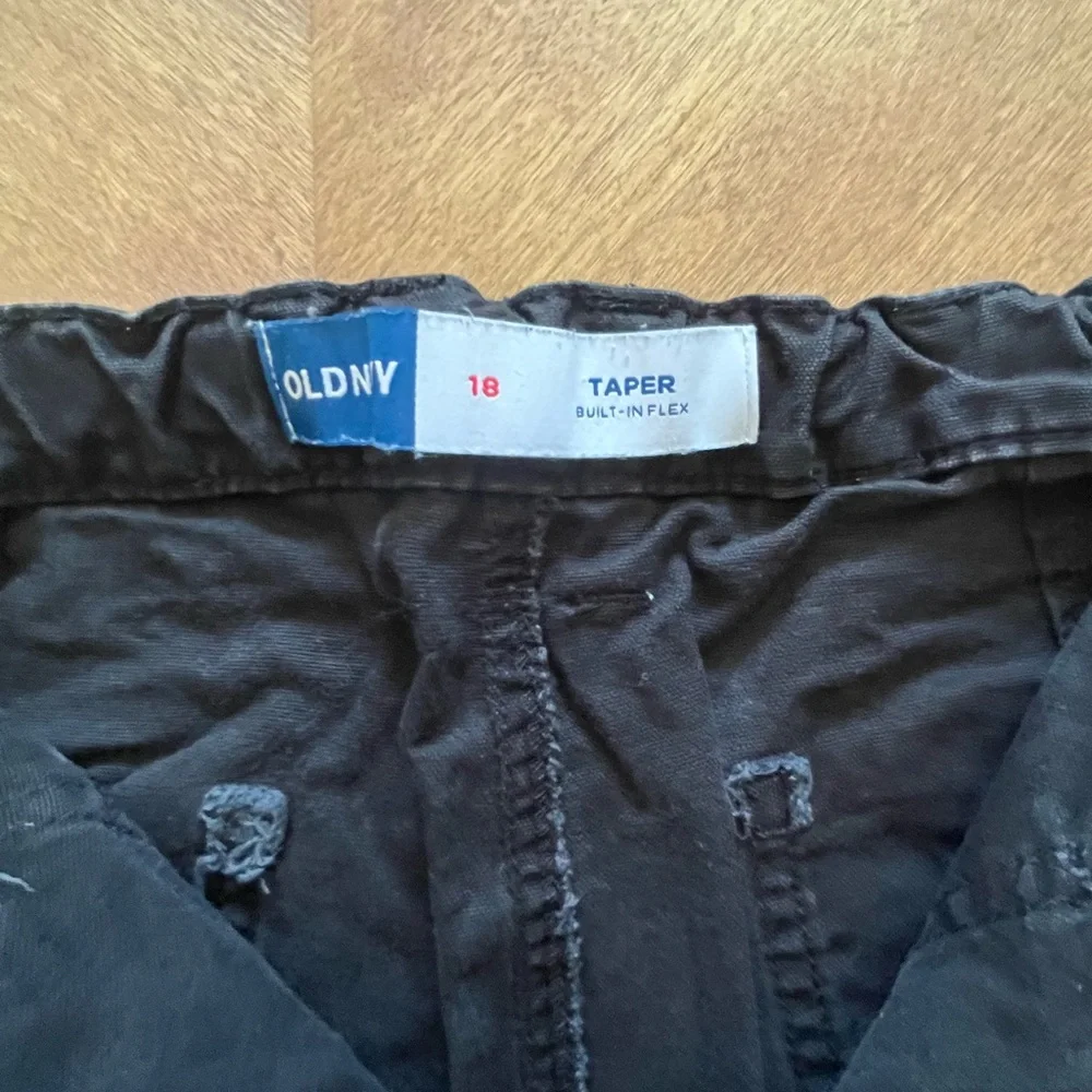 Old Navy Black Utility Pants – Kids Size 18